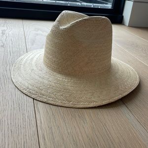 Janessa Leone Allie straw hat size small